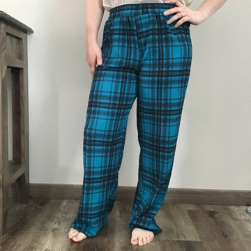 Plaid Blue Lounge Pants